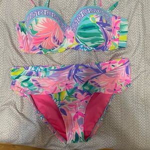 Lilly Pulitzer size 6 bikini set